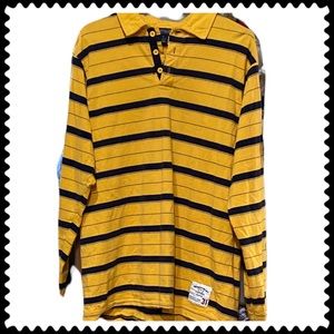 Industrial Exchange Land Sleeve Sleeve Polo Shirt